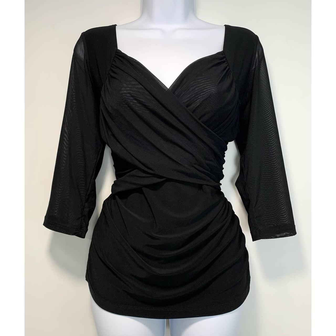 High quality P Luca Milano black tunic