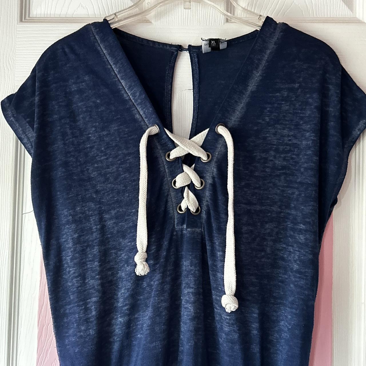 Blue Baseball Heart Jumpsuit | Sparkle In Pink - Foto 4