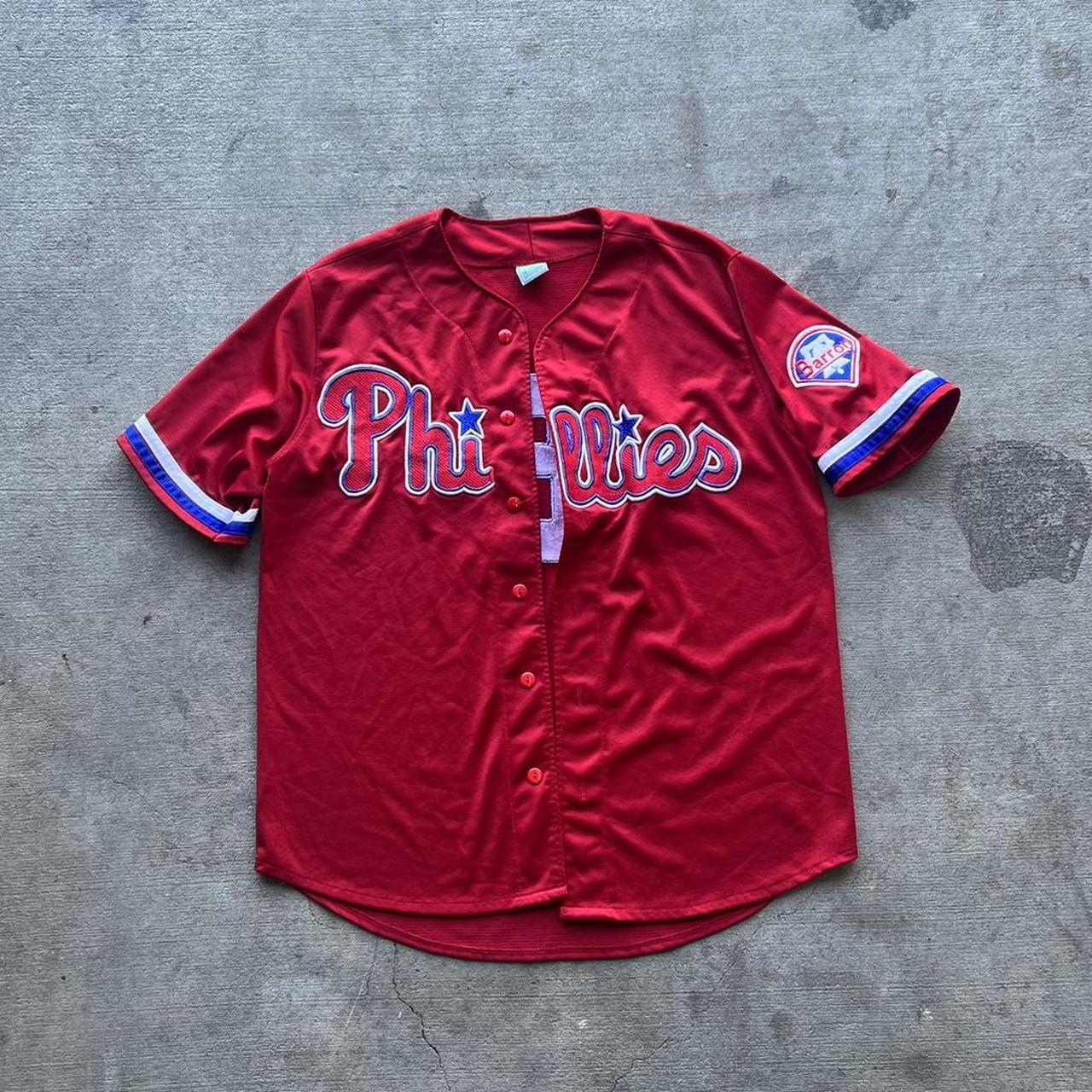 Philadelphia Phillies Baseball Jersey ️size no... Depop
