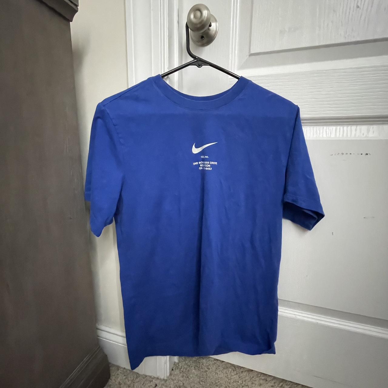 colourful nike tshirt