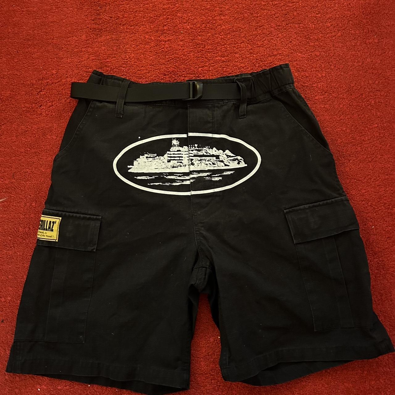 Cortiez Cargo Shorts Small Excellent Condition Only... - Depop
