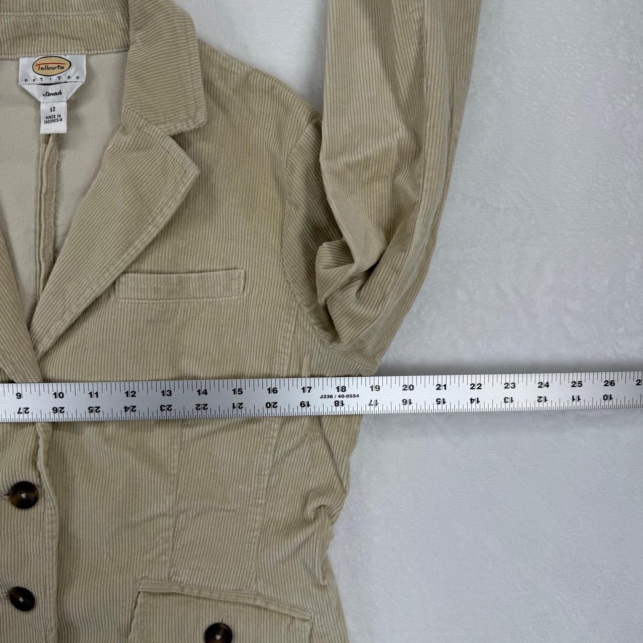 Talbots Women's Blazer Jacket - Tan - 12 – Talbot… - image 2