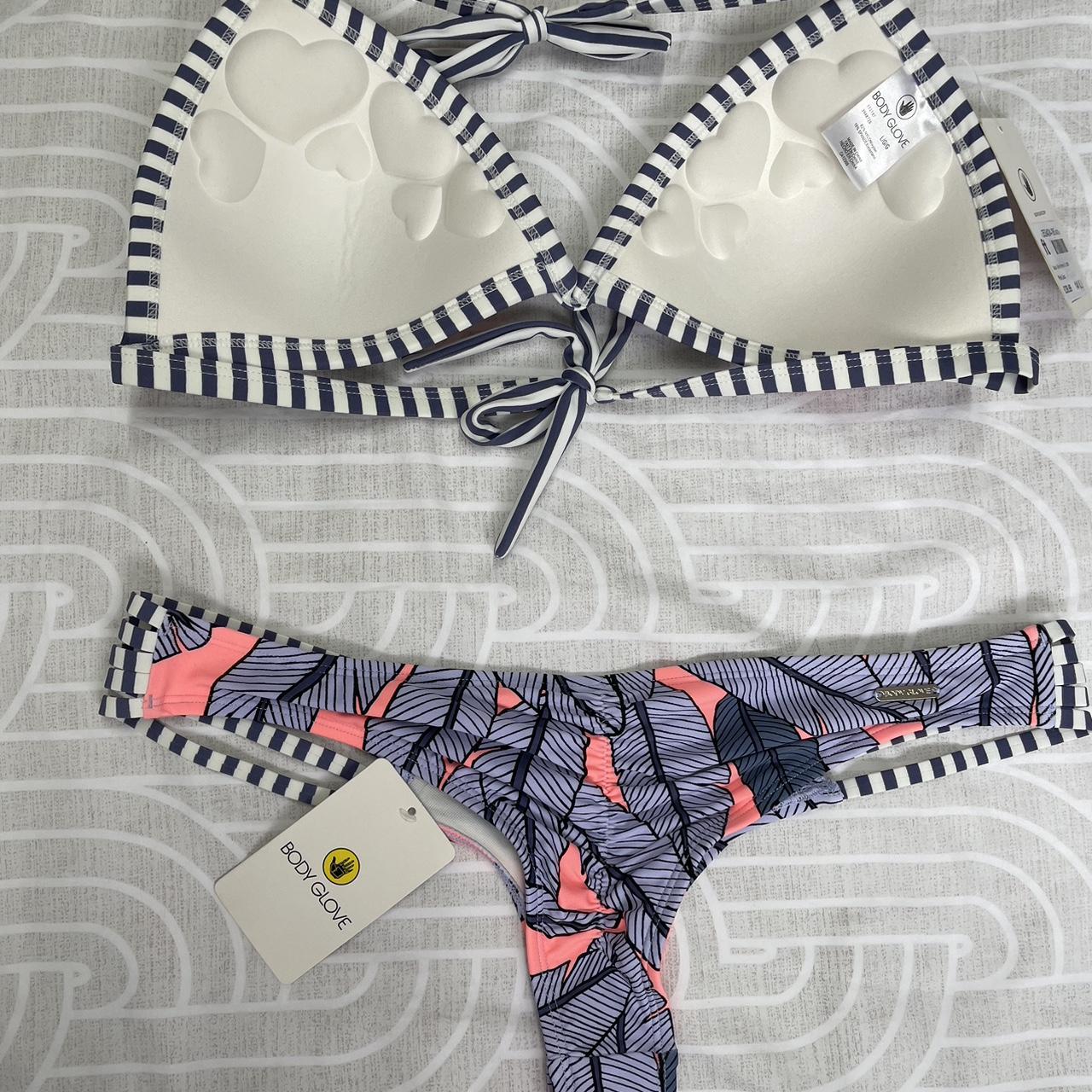 Lovely Bikini Set By Body Glove Top Size Is Uk 14 Depop