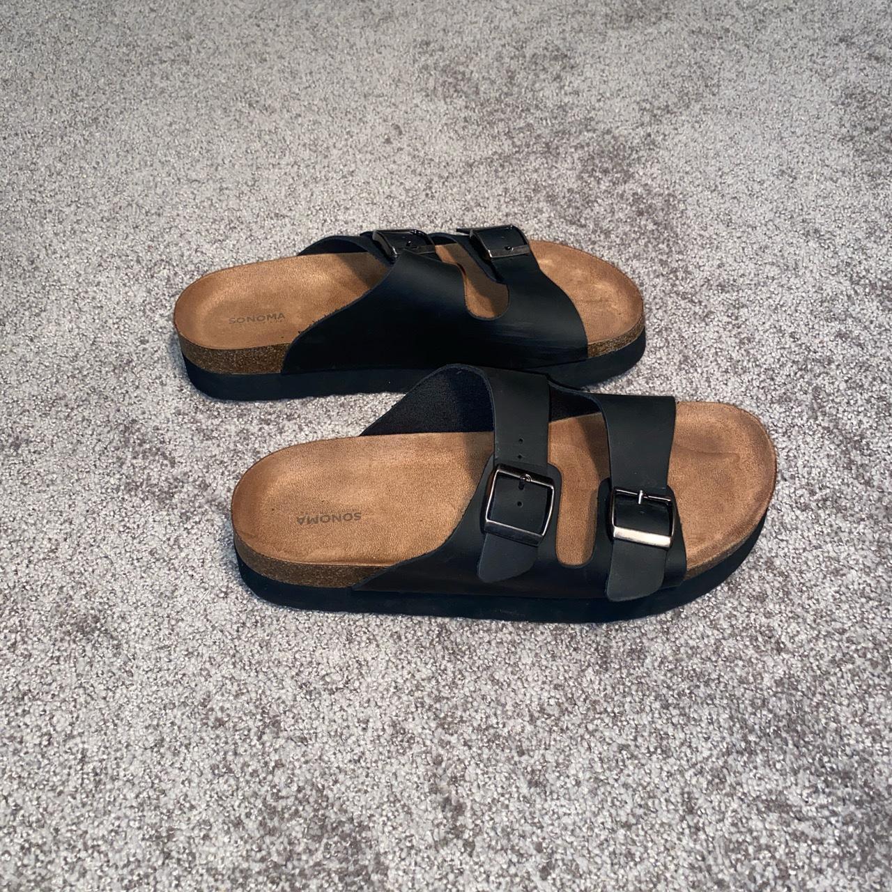 Sonoma outlet black sandals