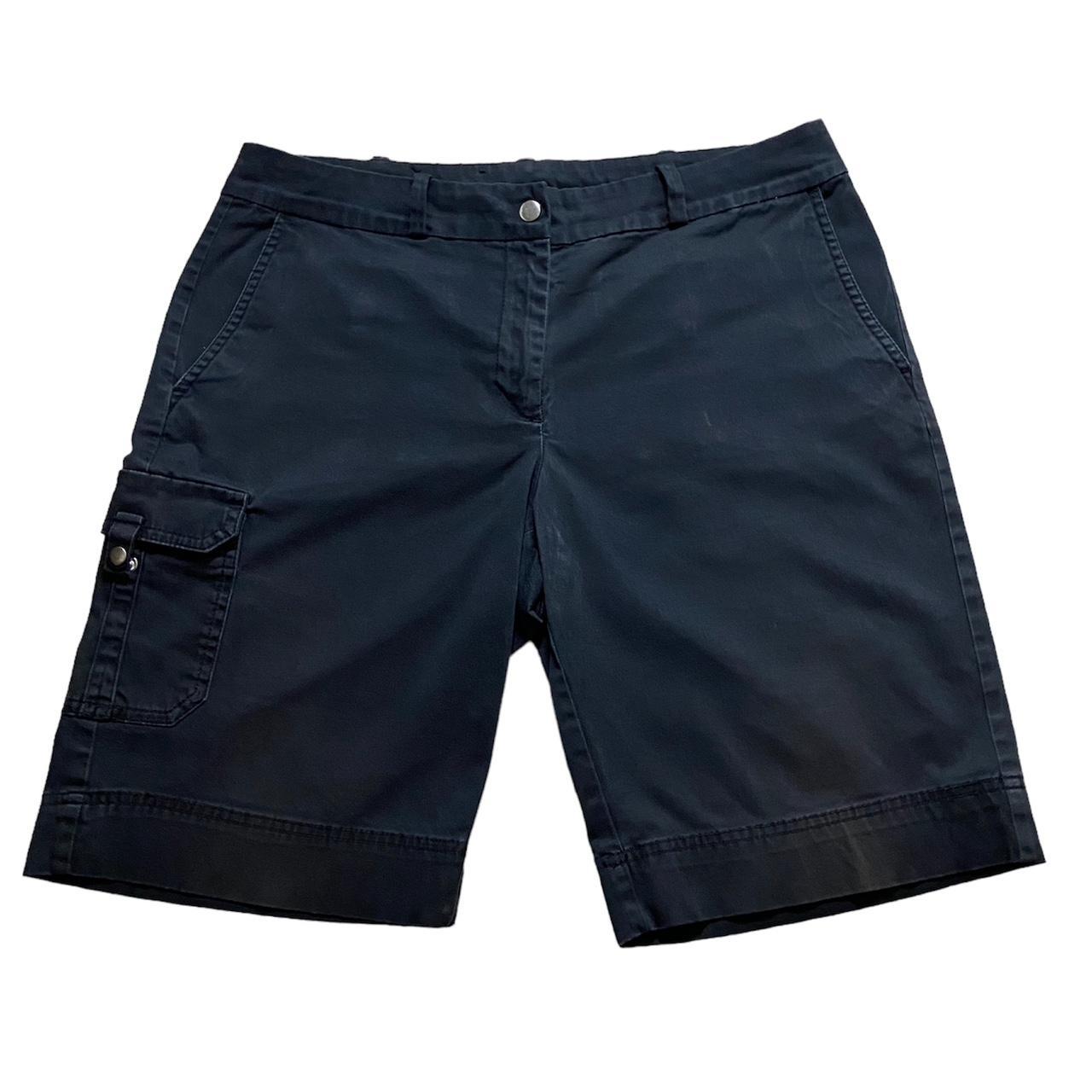 Navy blue jorts #adamsandlier #jorts #skater #90’s - Depop