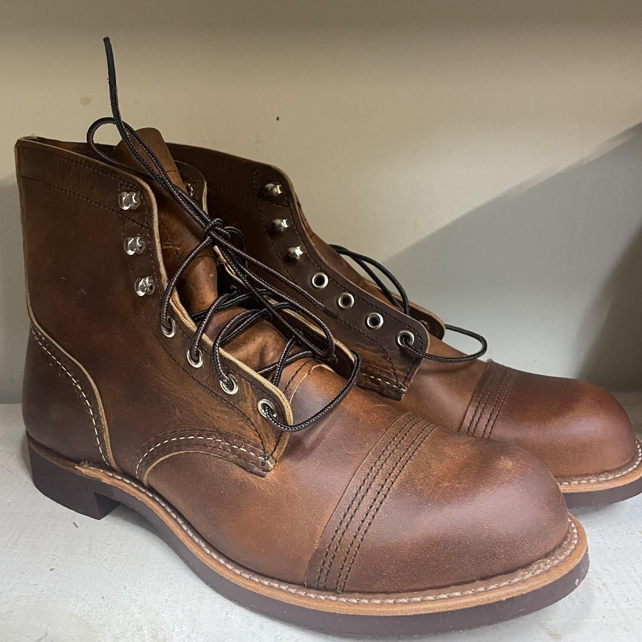 Red Wing Iron Ranger - Size 9 #boots #redwing... - Depop