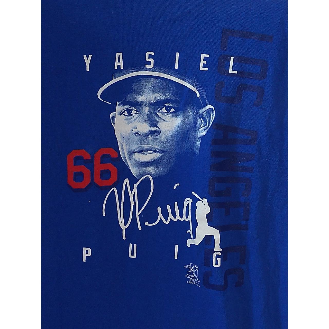 Los Angeles Dodgers Yasiel Puig Jersey #66 LA - Depop