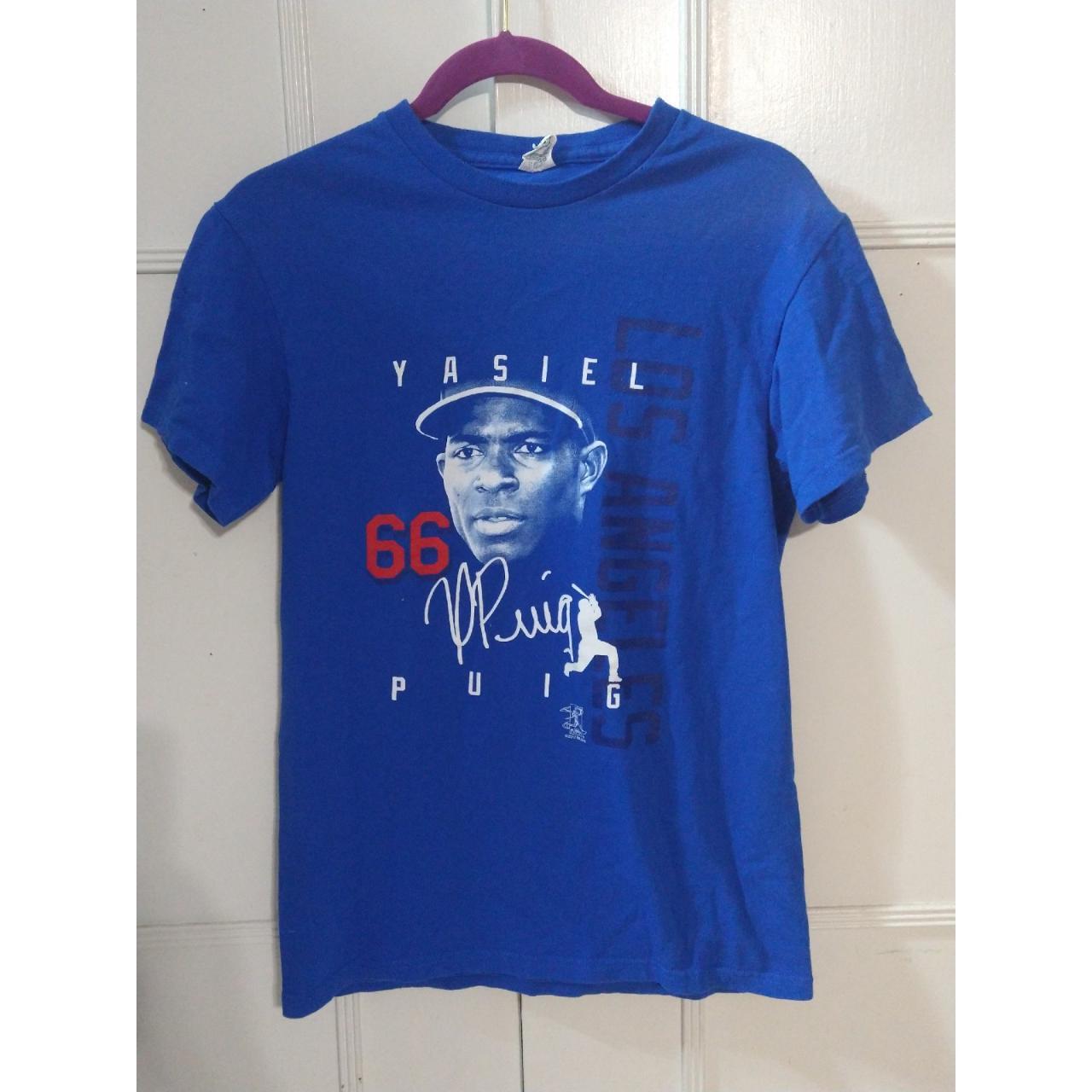 Los Angeles Dodgers Yasiel Puig Jersey #66 LA - Depop