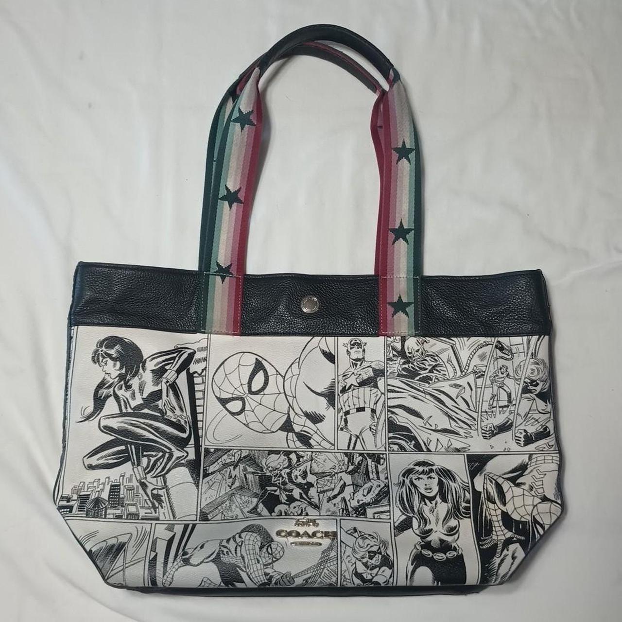 Coach Marvel Black Widow Tote buy Bag