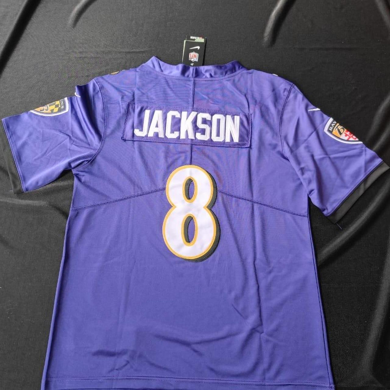 nfl baltimore ravens lamar jackson jersey size - Depop