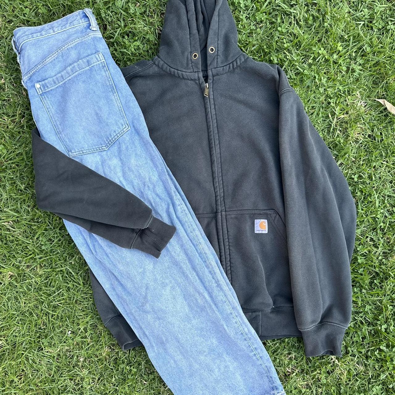 H M Baggy Fit Jeans Message If You Want The Jacket Depop h-m-baggy-fit-jeans-message-if-you-want-the-jacket-depop
