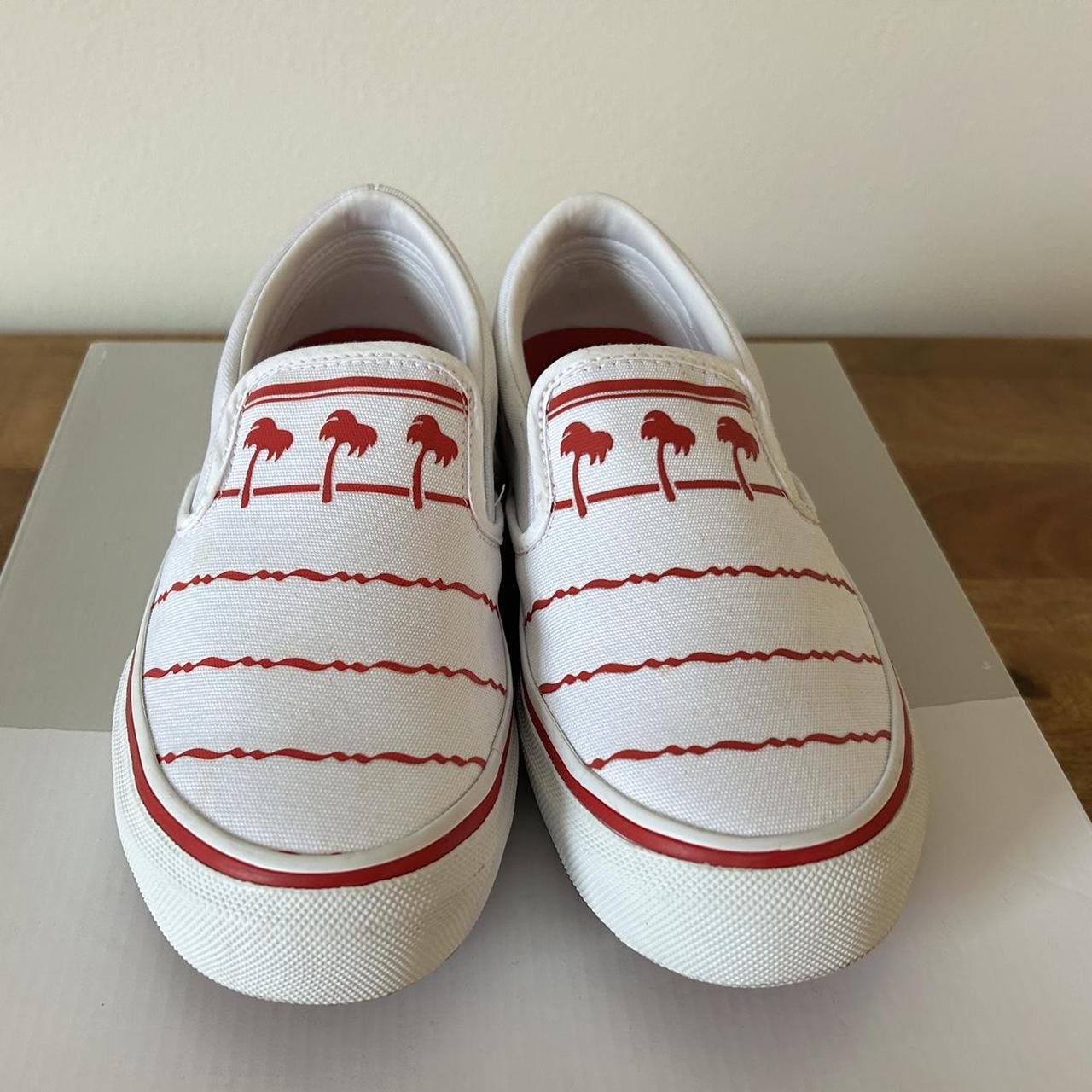 In n out slip-ons women’s size 8 #vans #skater... - Depop