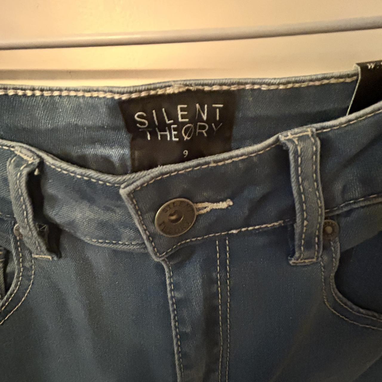 Silent Theory skinny leg jeans size 9 Depop