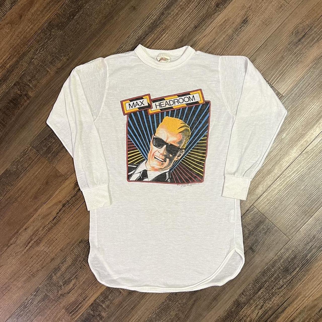 Vintage 80's Max Headroom Kid's newest Boy's Size Medium Made in USA Sweatshirt Rare