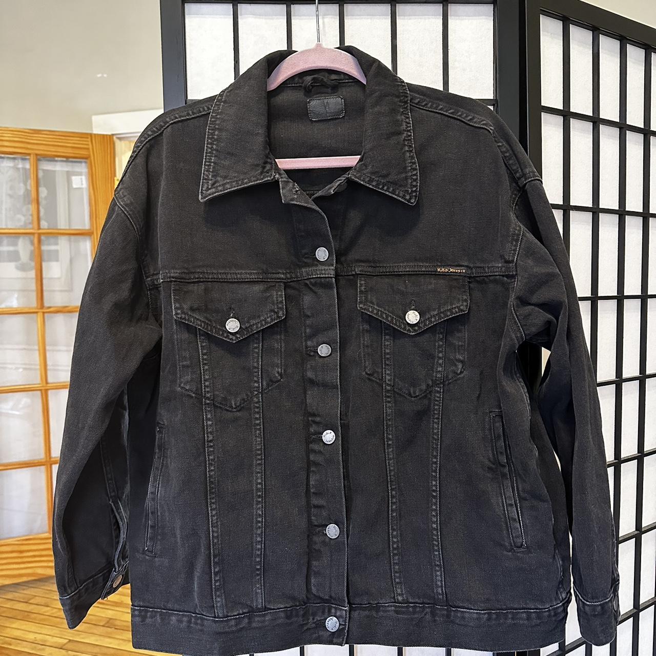 Nudie Jeans Black Denim Jacket