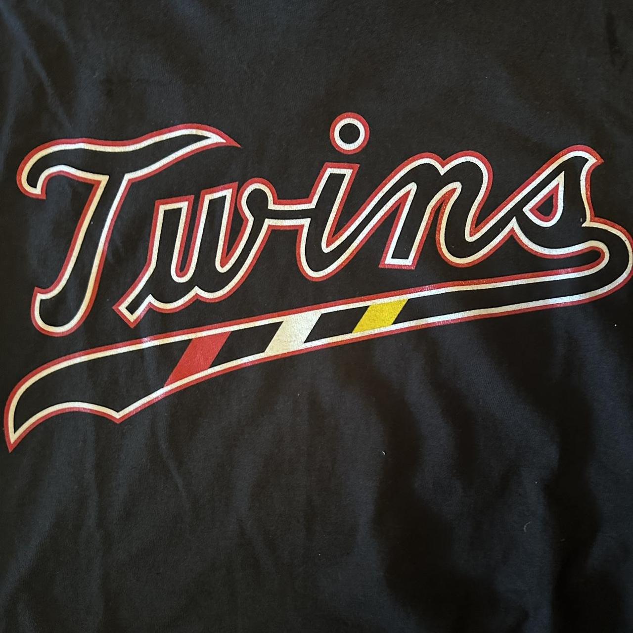 Vintage 90s Minnesota Twins Jersey T Shirt Mens - Depop