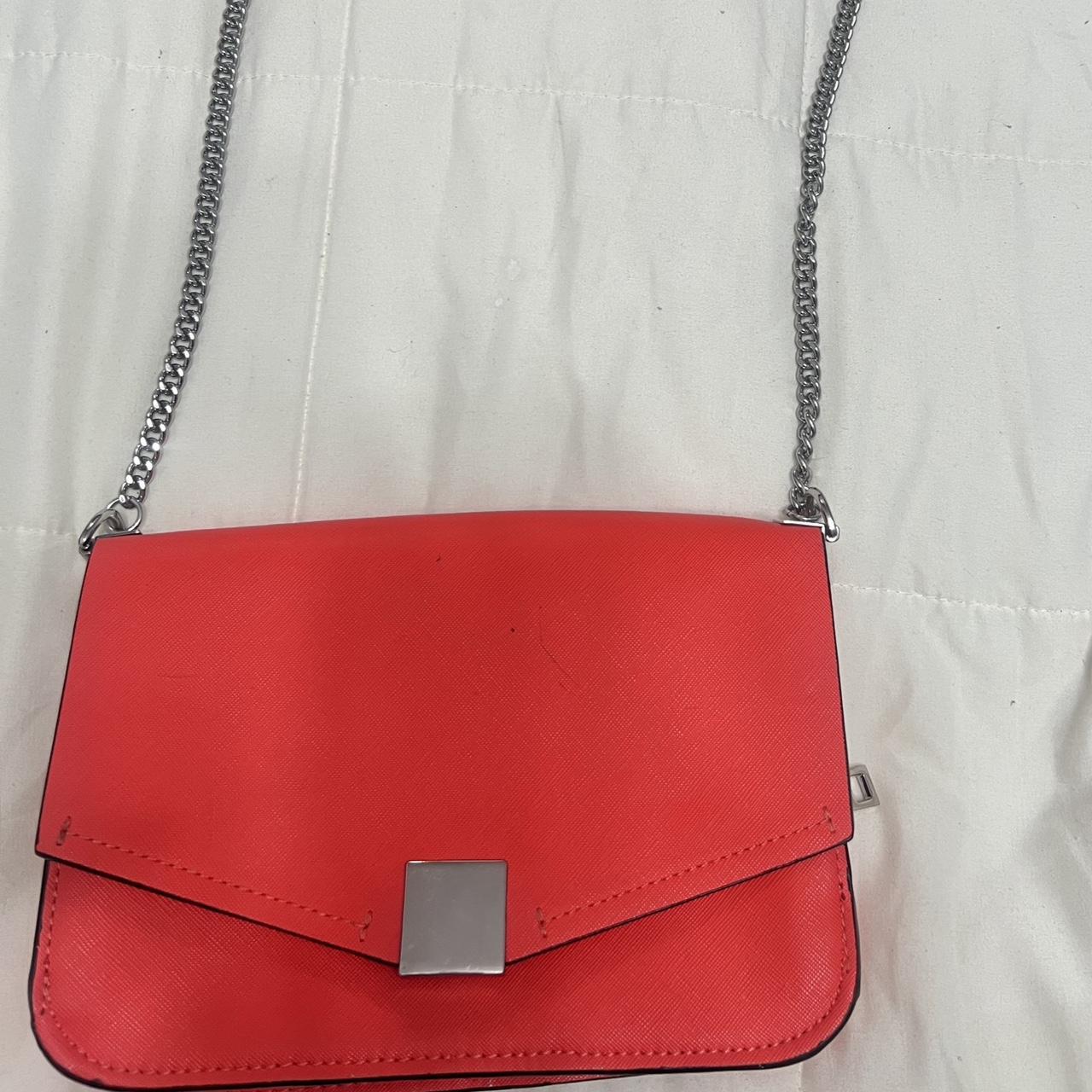 Red Zara purse in good condition just has a slight... Depop