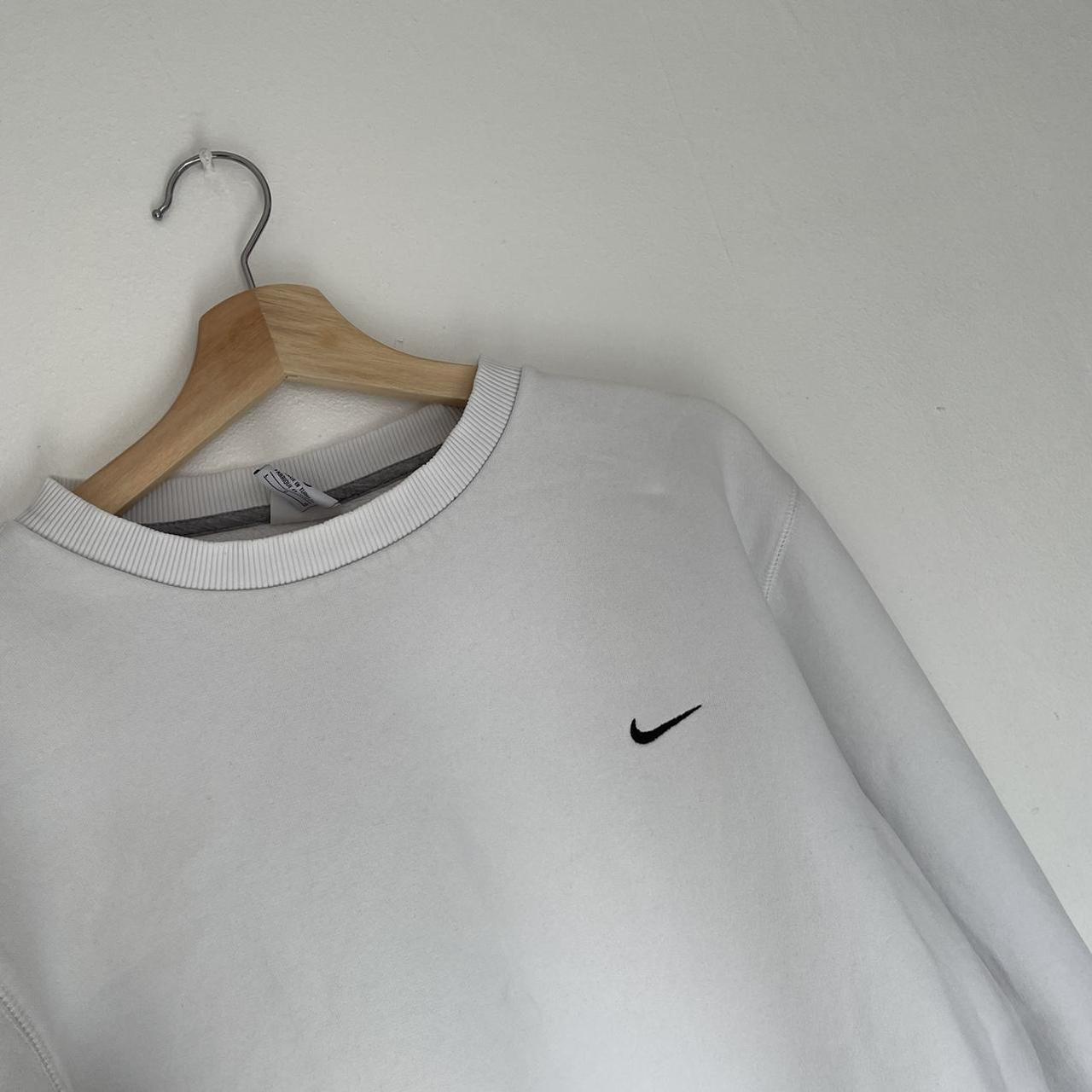 mens white nike sweatshirt