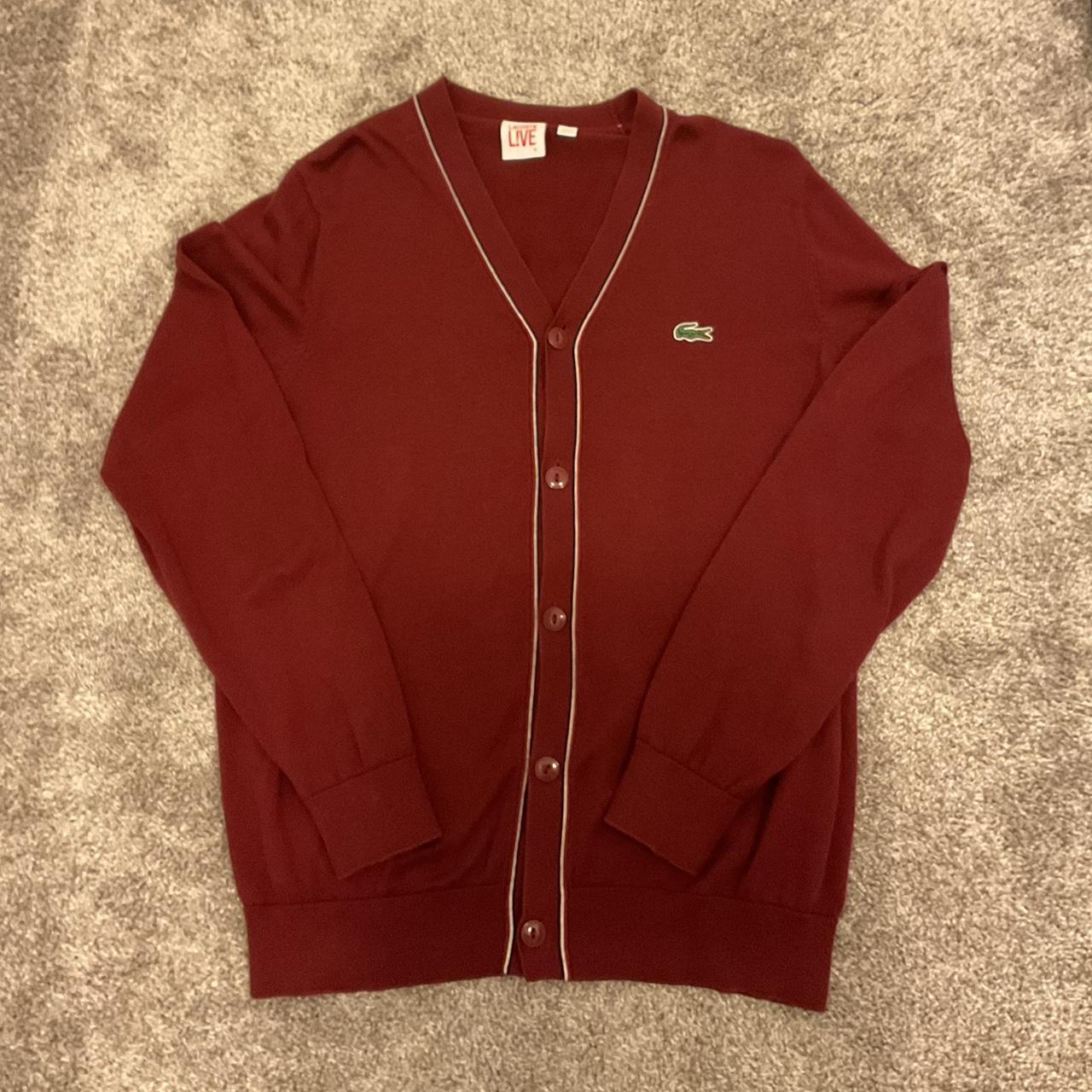 Cardigan deals lacoste live