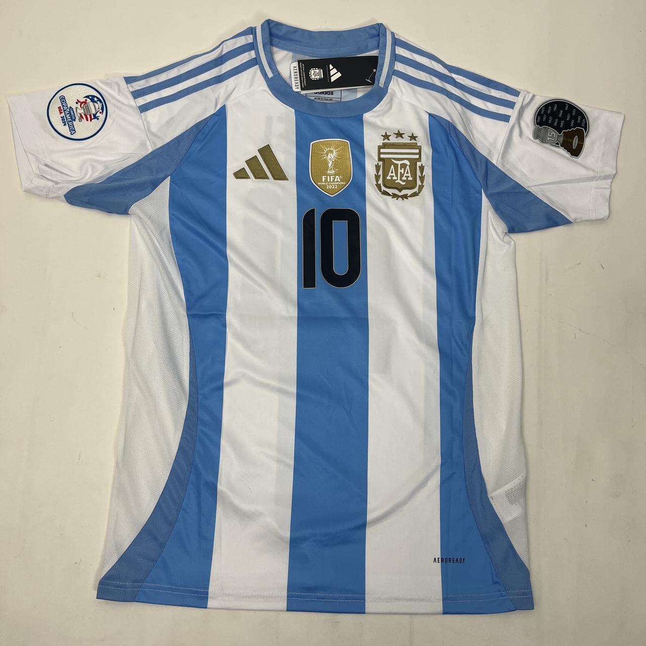 Lionel Messi - Argentina Home Jersey - Copa America... - Depop