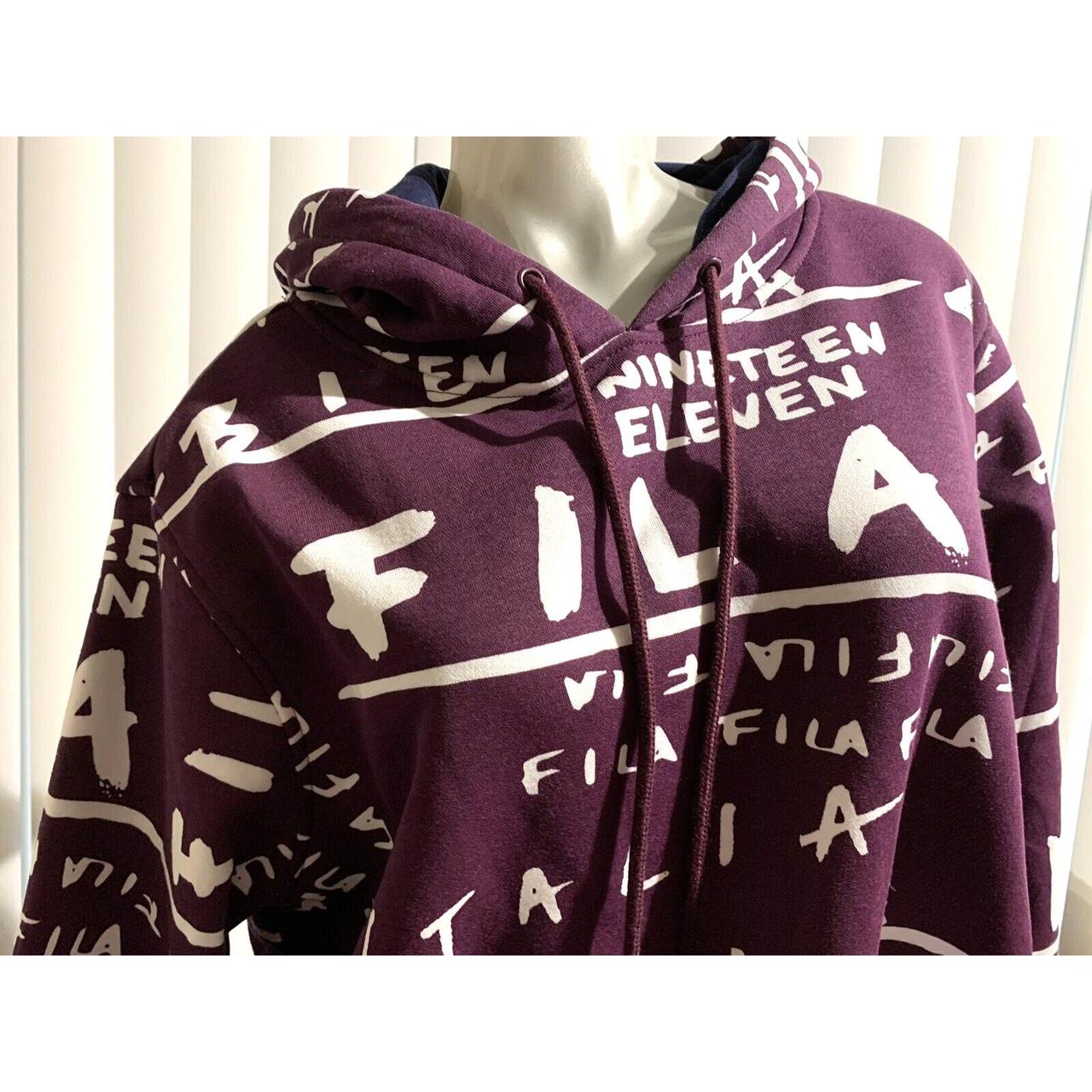 Fila hoodie women's sale hot sale