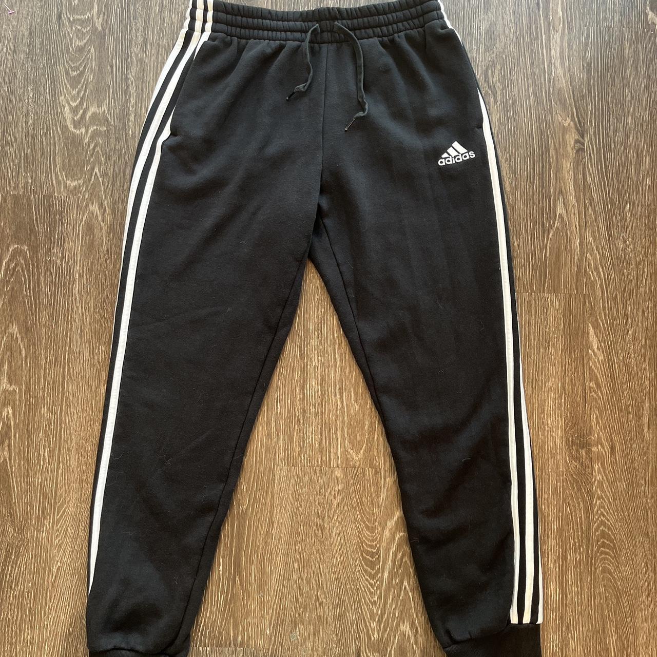 Adidas Sweatpants. Like New, Unisex Medium. Black.... - Depop