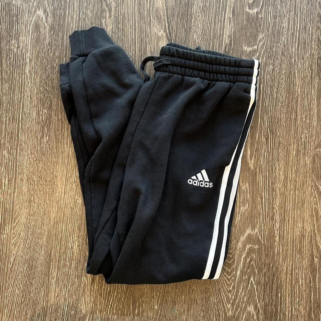 Adidas Sweatpants. Like New, Unisex Medium. Black.... - Depop