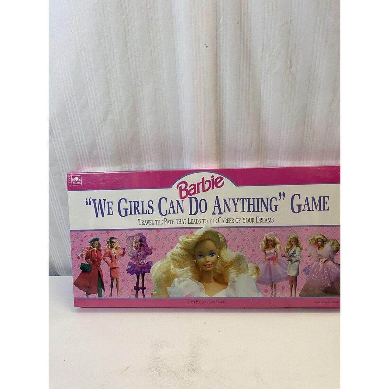 Barbie We Girls Can Do Anything Game, Vintage 1991... - Depop