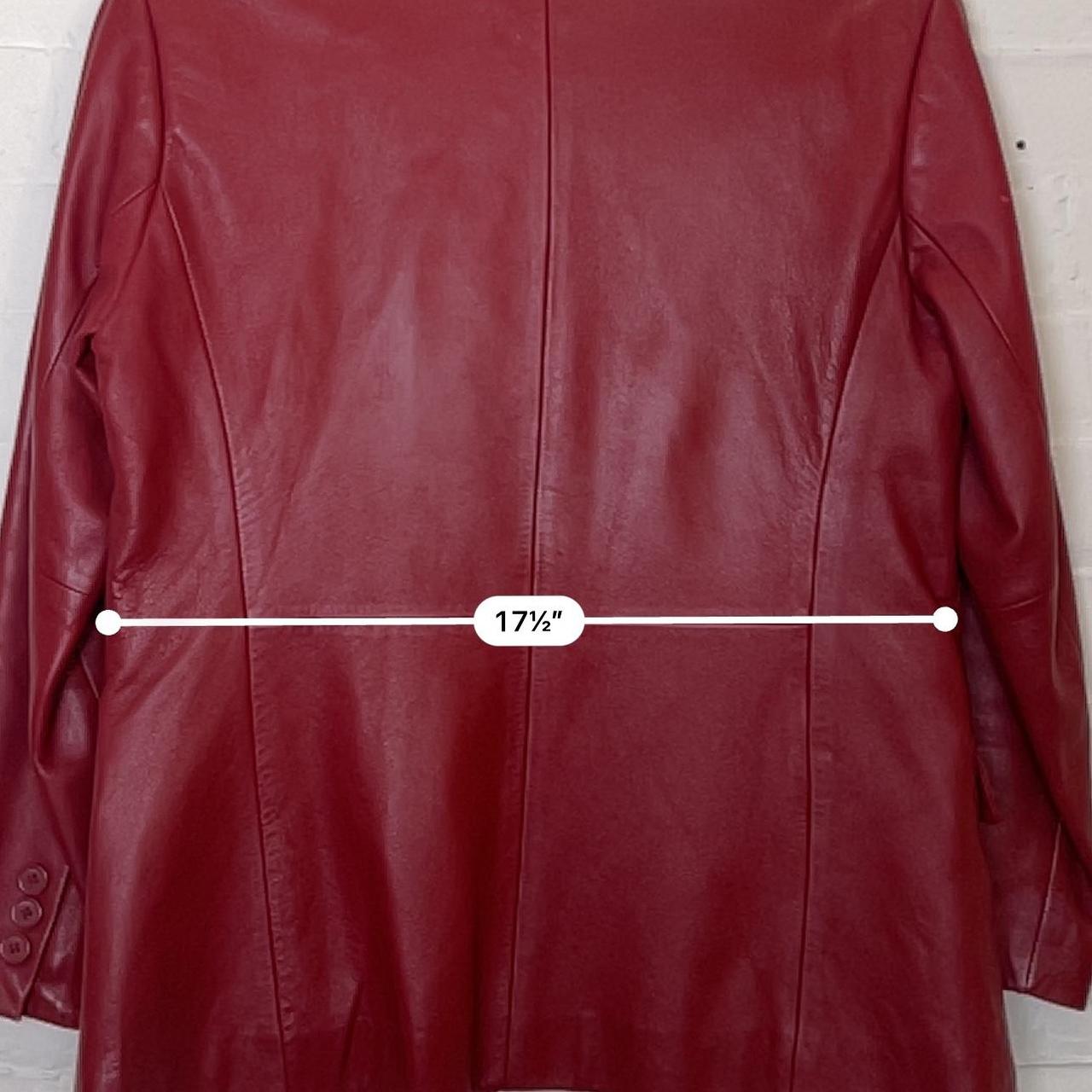 Preston and york shop red leather jacket