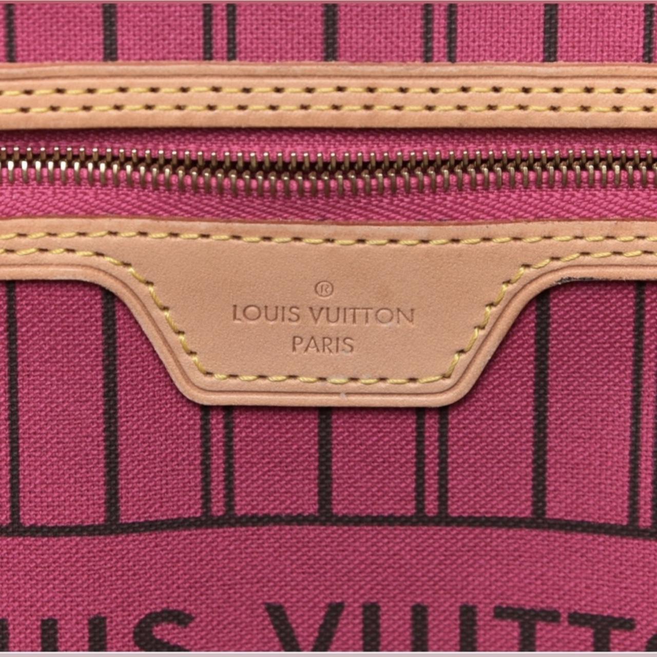 Authentic Louis Vuitton Neverfull MM. ROSE interior - Depop
