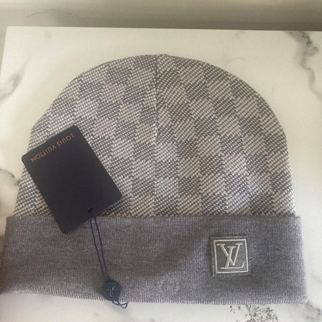 Louis Vuitton Monogram Eclipse Hat + Scarf Set • - Depop