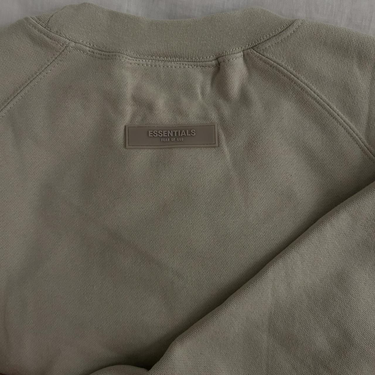 Accepting offers🤍 ESSENTIALS 1977 jumper olive... - Depop