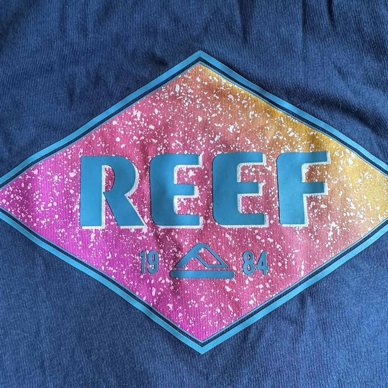 REEF Graphic Emblem Tee - Mens L Great condition,... - Depop