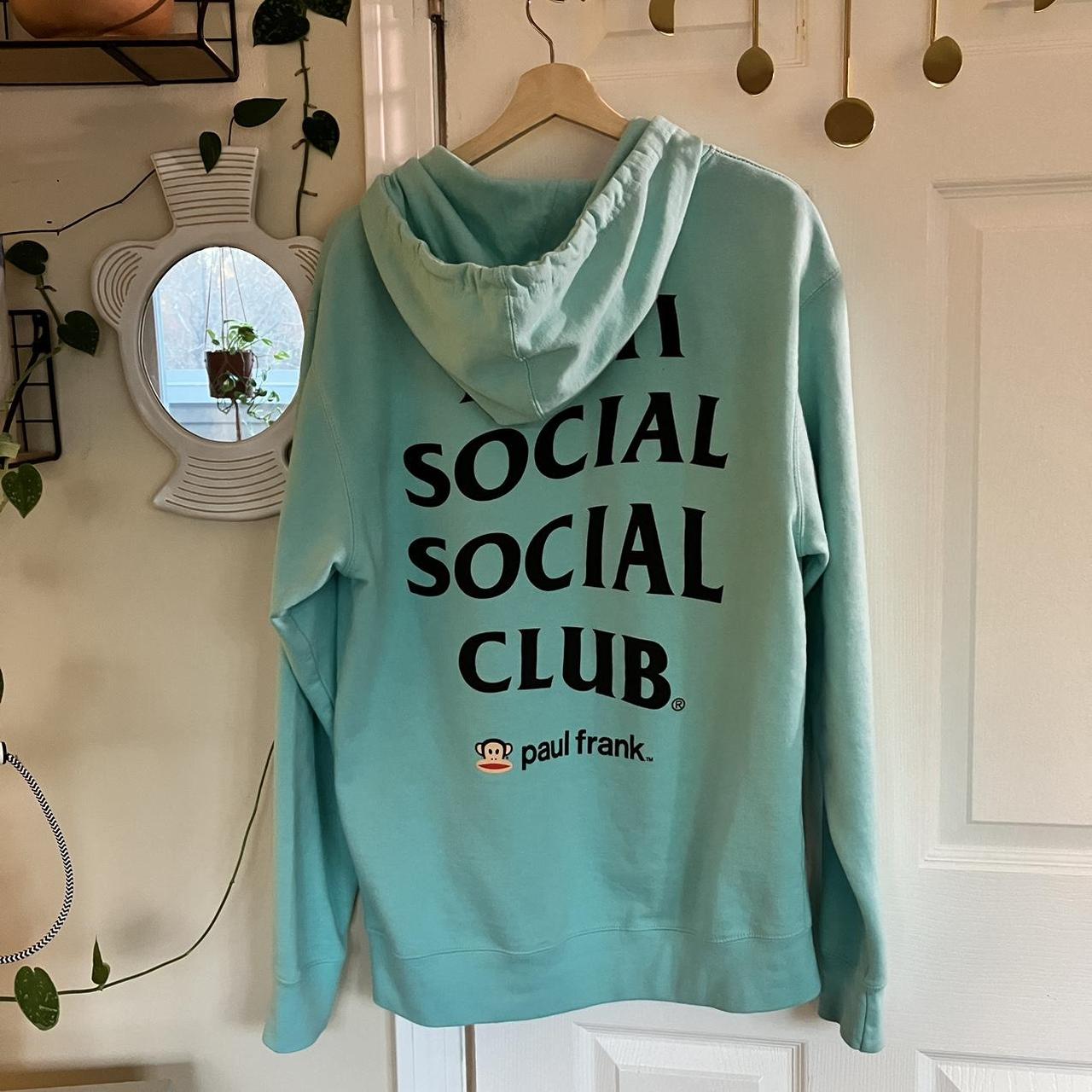 Anti social social hot sale club hoodie fake