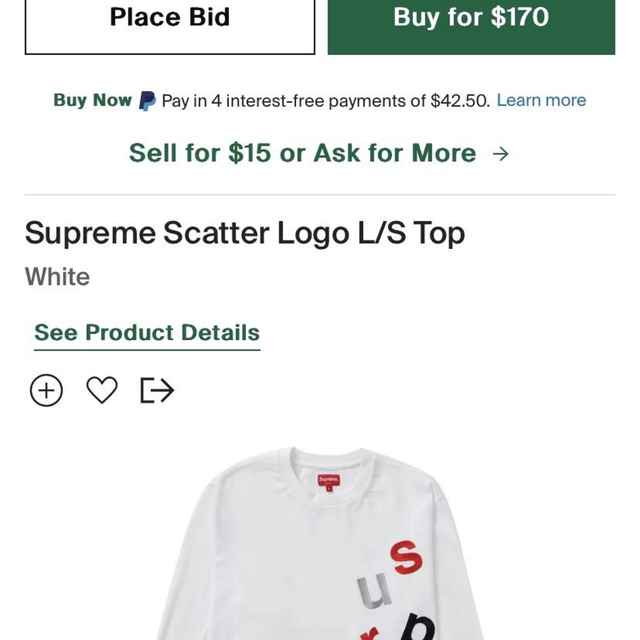 Supreme scatter logo