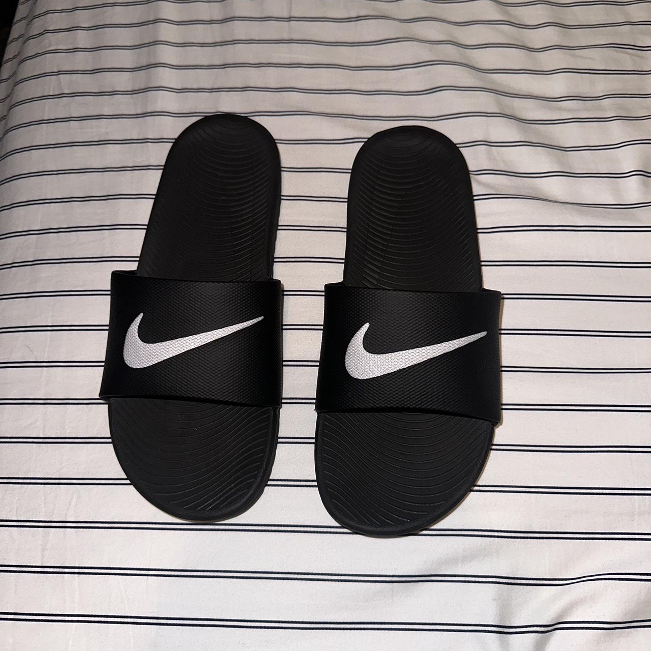 Nike slides tight best sale