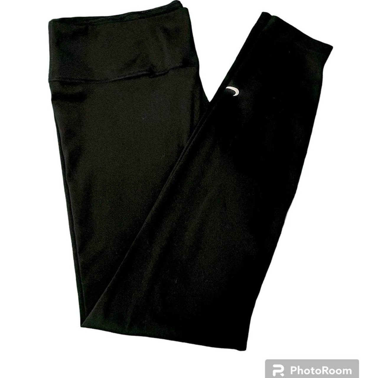 Nike Dri-Fit Black leggings Size XL Waist 16.5 Rise - Depop