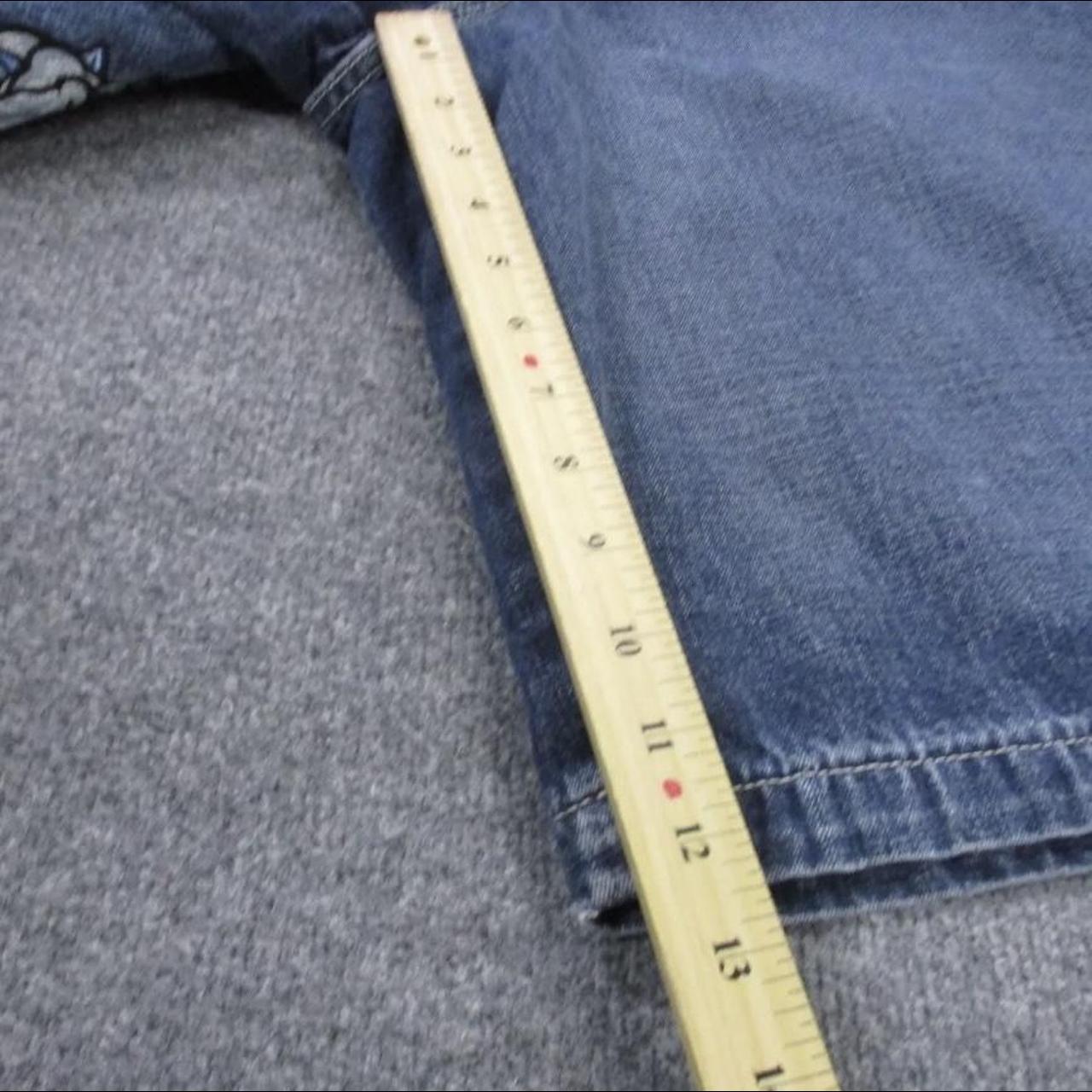 Vintage JNCO Jeans Shorts Adult 38 Denim Y2K Baggy... - Depop
