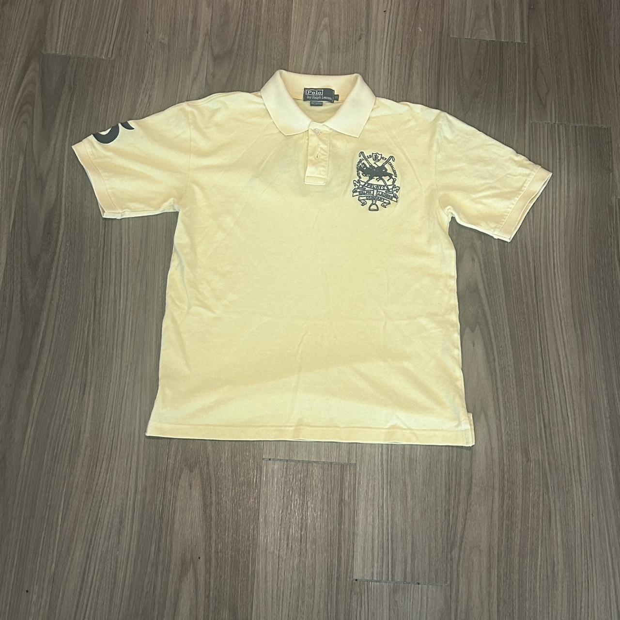Polo Ralph Lauren Men's Polo shirt - Yellow - L –… - image 1