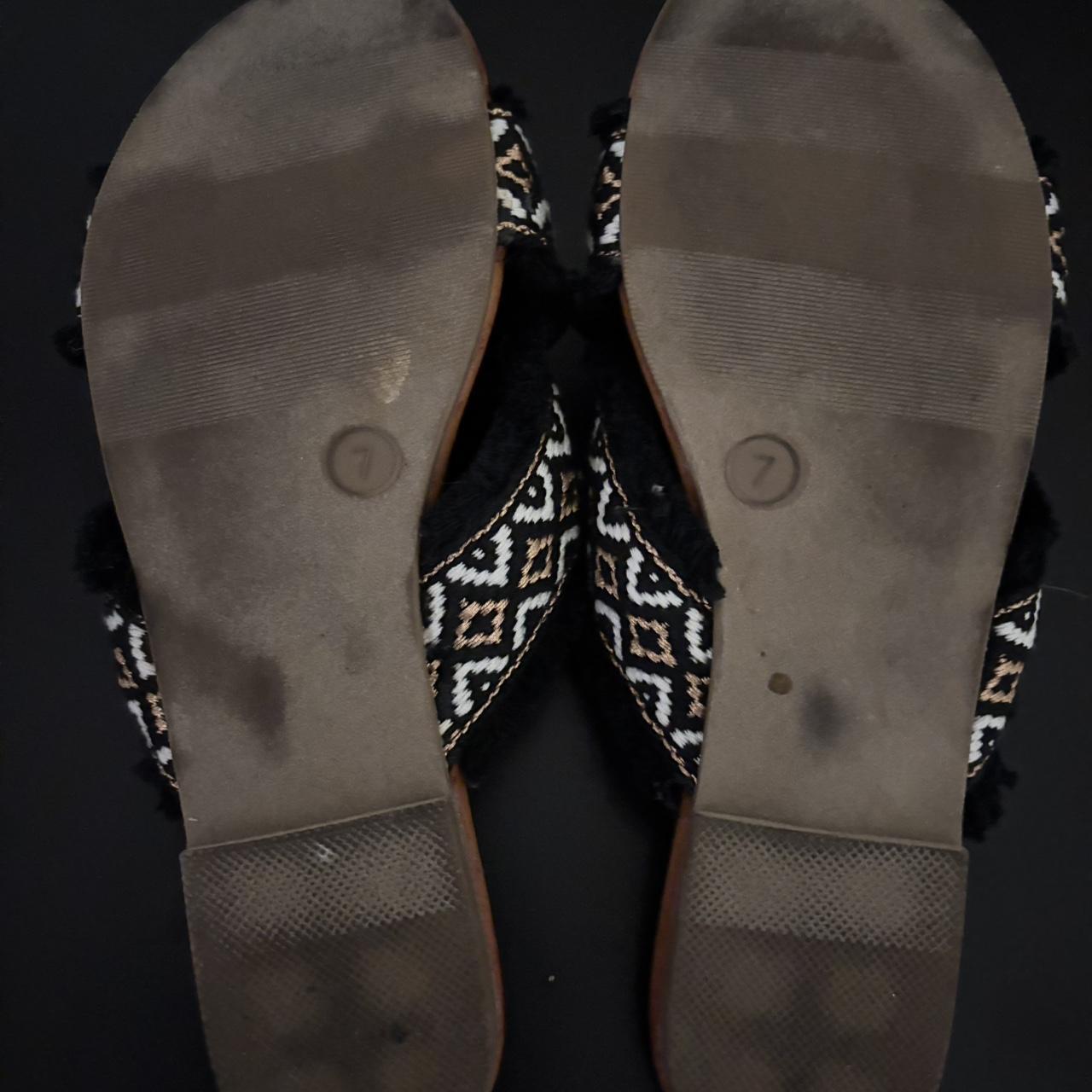 Universal Thread Women's Slides - Black/Multi - U… - image 3