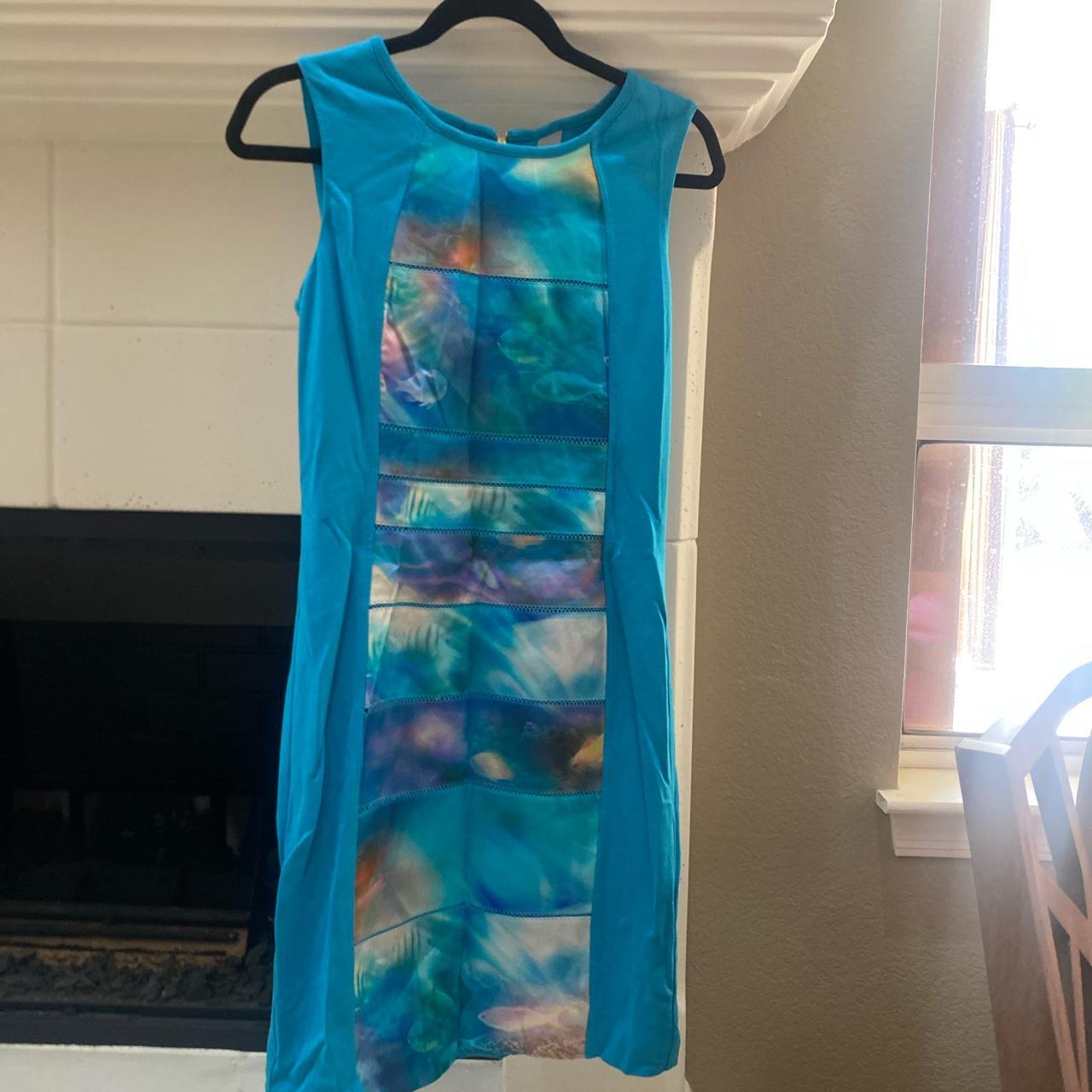 NWT Vintage Anthropologie Cluny Aquamarine blue