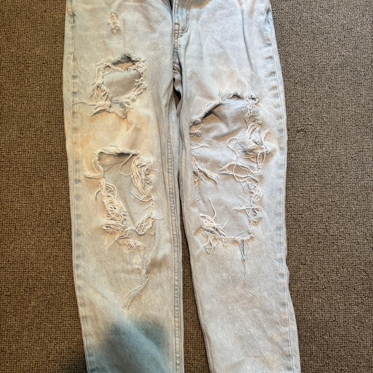 Aeropostale Women's Ripped Jeans Blue S – Aeropostale High