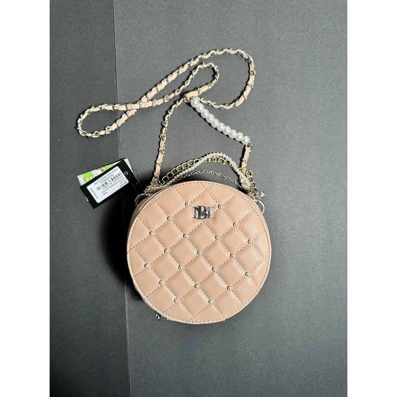 Buy REHBAR Round sling bag – Round leather purse messenger ladies handbag  for womens with strap, crossbody style side sling pouch bag purses women's  and girls (SL125) (Beige) at Amazon.in