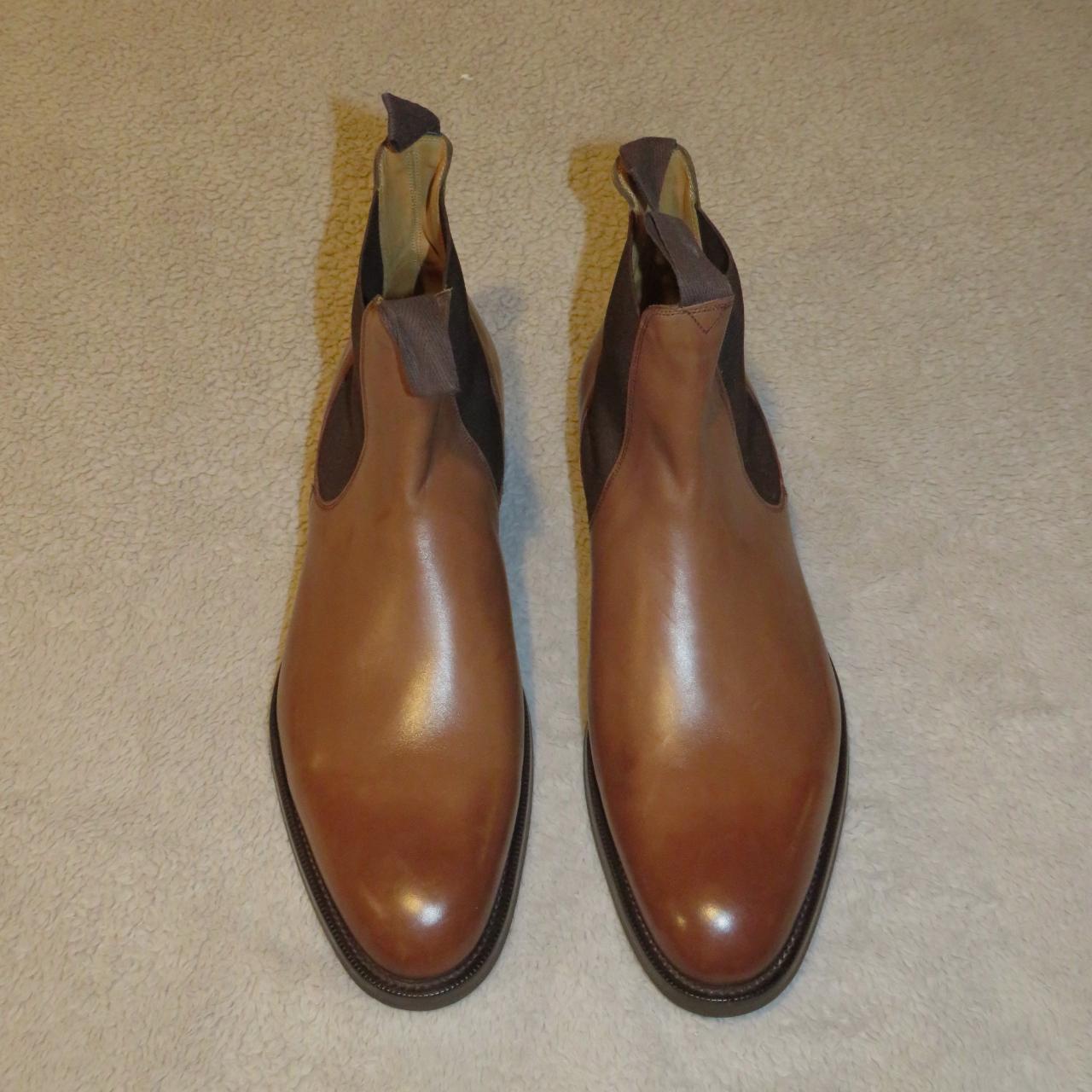 Edward Green Newmarket Brown Leather Chelsea Boots. Depop