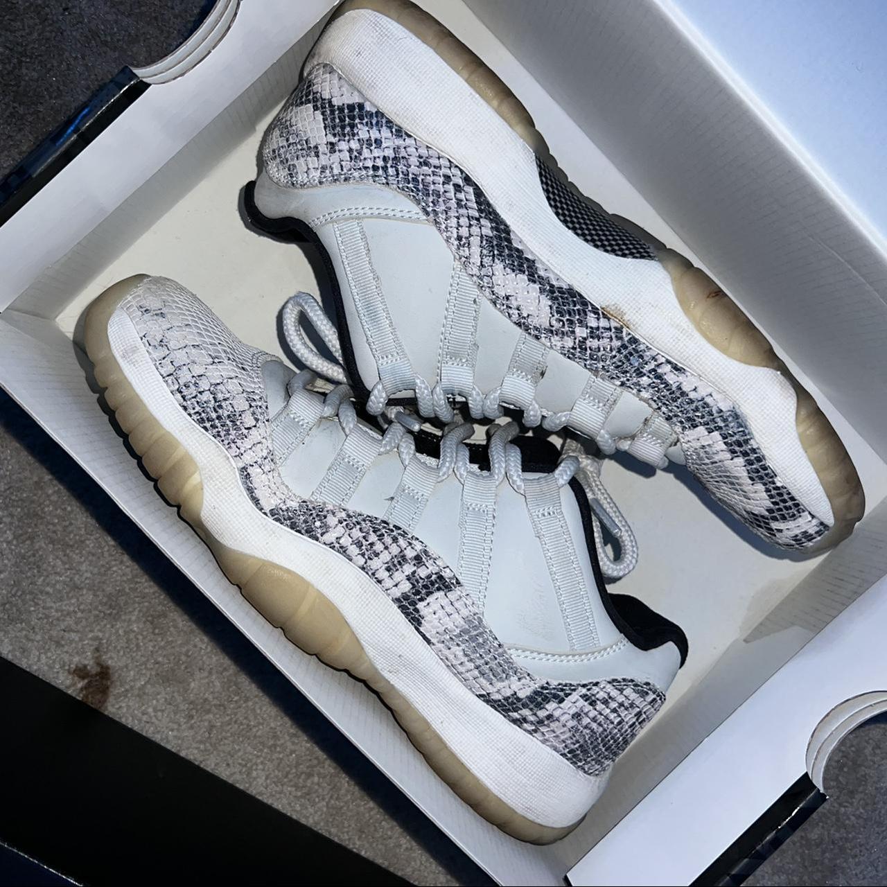 blue snake skins 11s