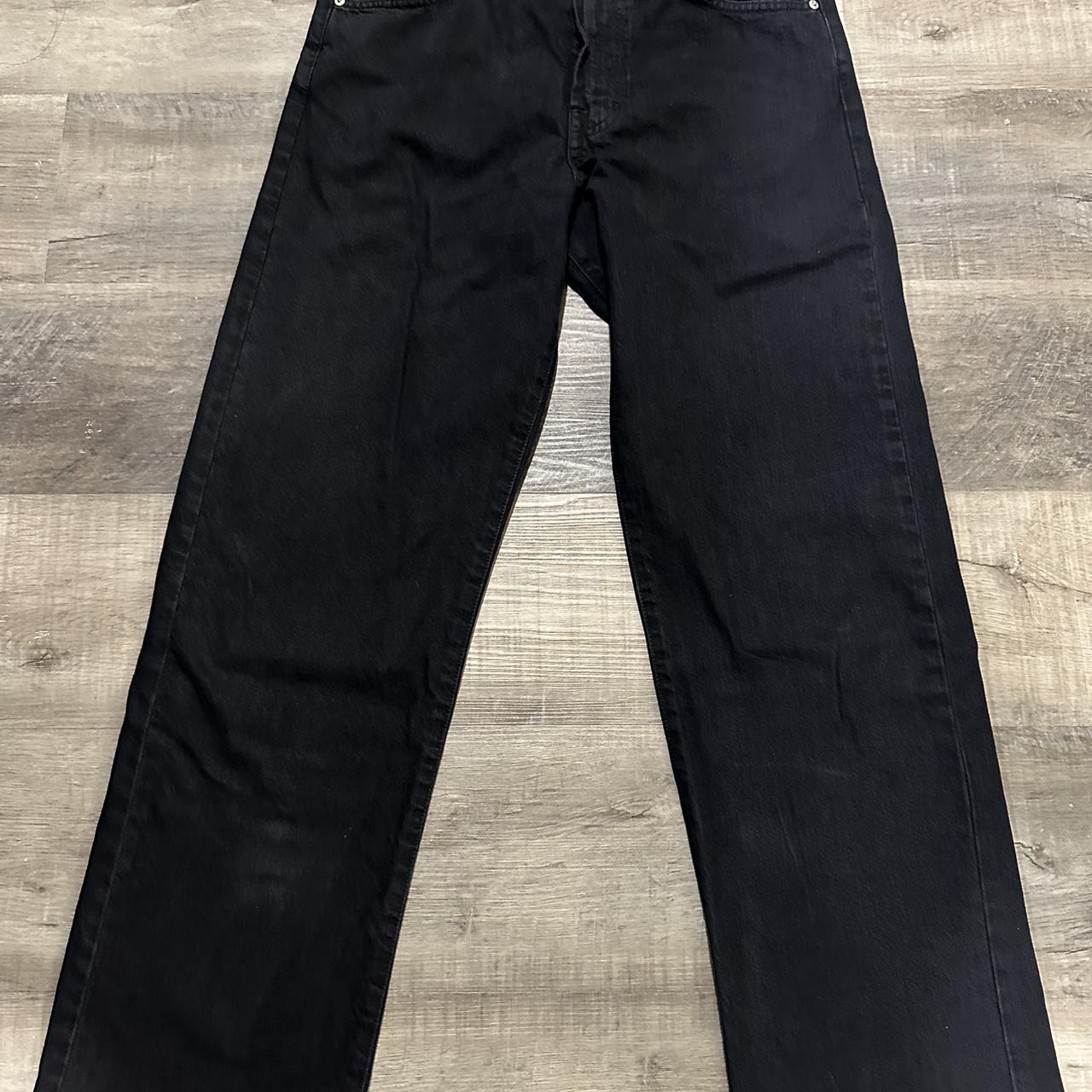 Hugo Boss Mens Jeans Size 32/34 Black - Depop