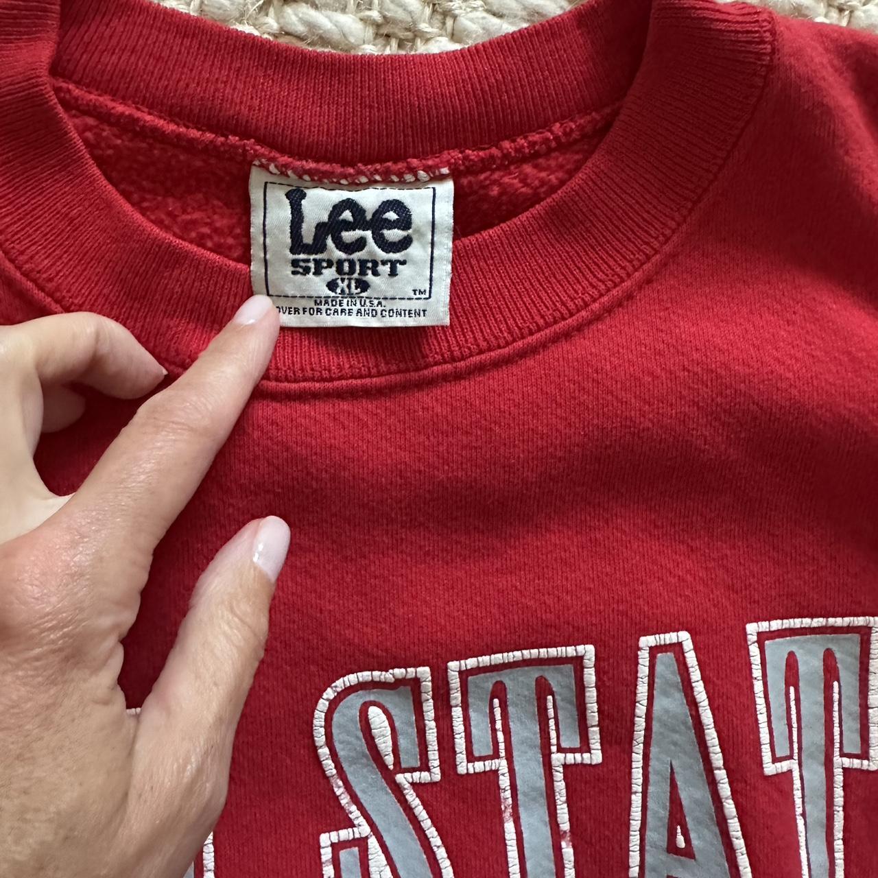 Lee Men's Sweatshirt - Red - XL – Ohio State Buck… - image 2