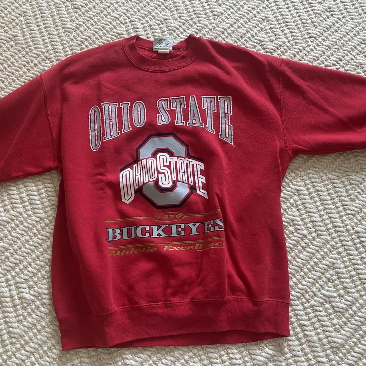 Lee Men's Sweatshirt - Red - XL – Ohio State Buck… - image 1