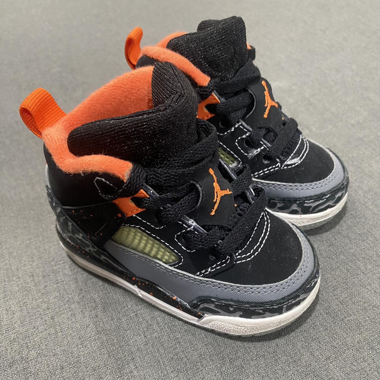 Jordan spizike discount orange and black