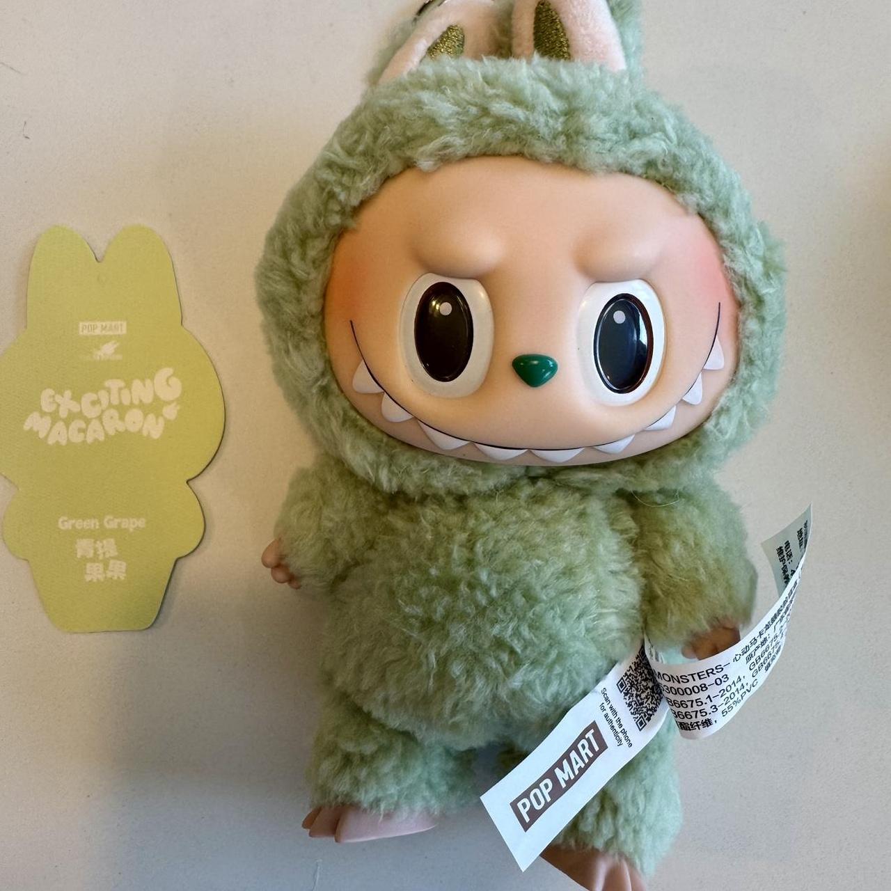 Brand new “green grape” Labubu from the Exciting | Depop
